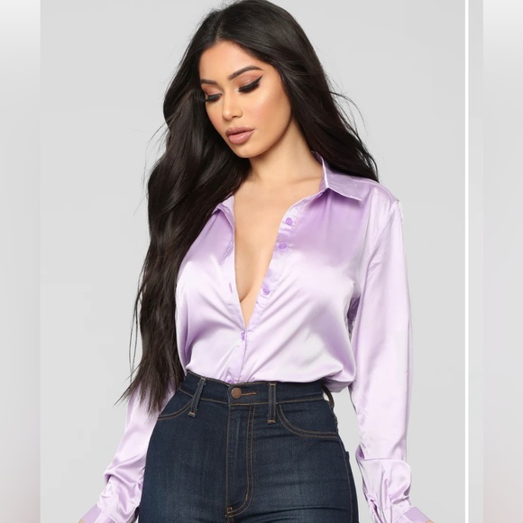 Fashion Nova Tops - Fashion Nova button down long sleeve top